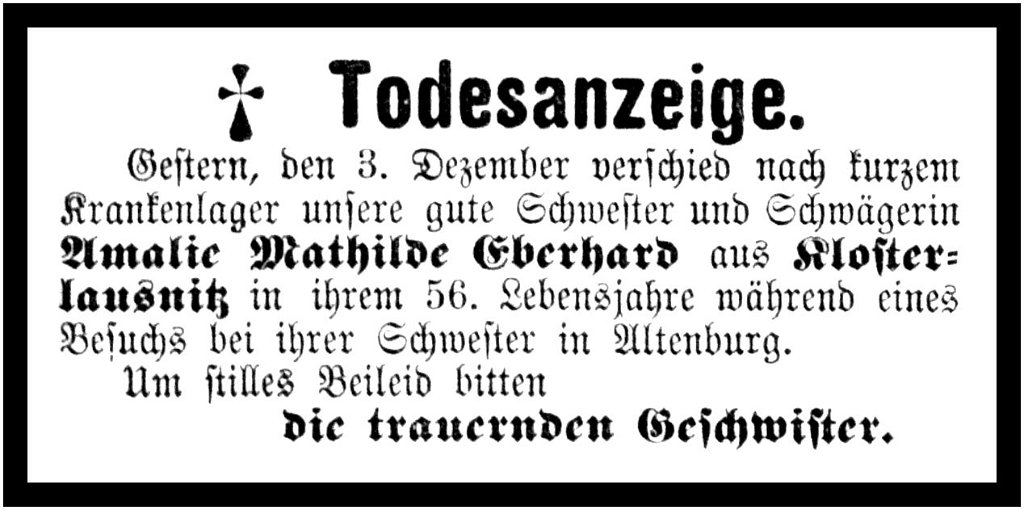 1881-12-03 Kl Trauer Eberhard